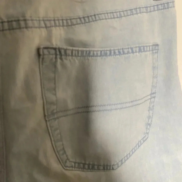 Ermenegildo Zenga Light Wash Wide Leg Jeans Size 38 - Picture 5 of 6